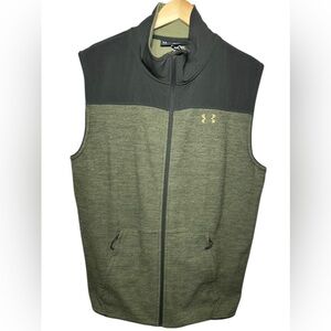 Under Armour Specialist Fleece Vest Men's Size 2XL  Marine Od Green